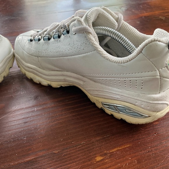 Skechers Sport Premium Sneakers Women's 7 White‎ Leather Slip-Resistant 1728EW - Picture 6 of 11